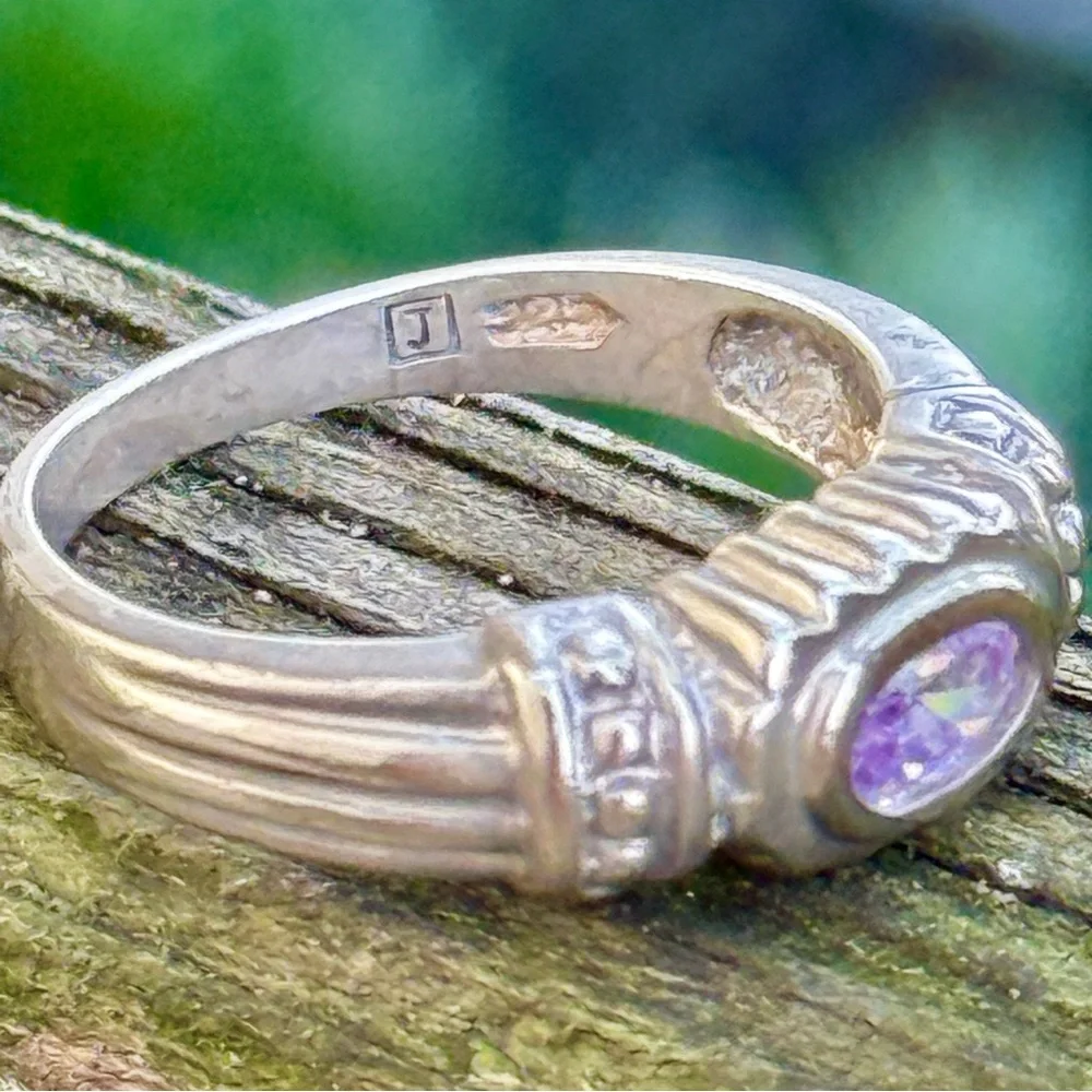 Vintage elegant silver